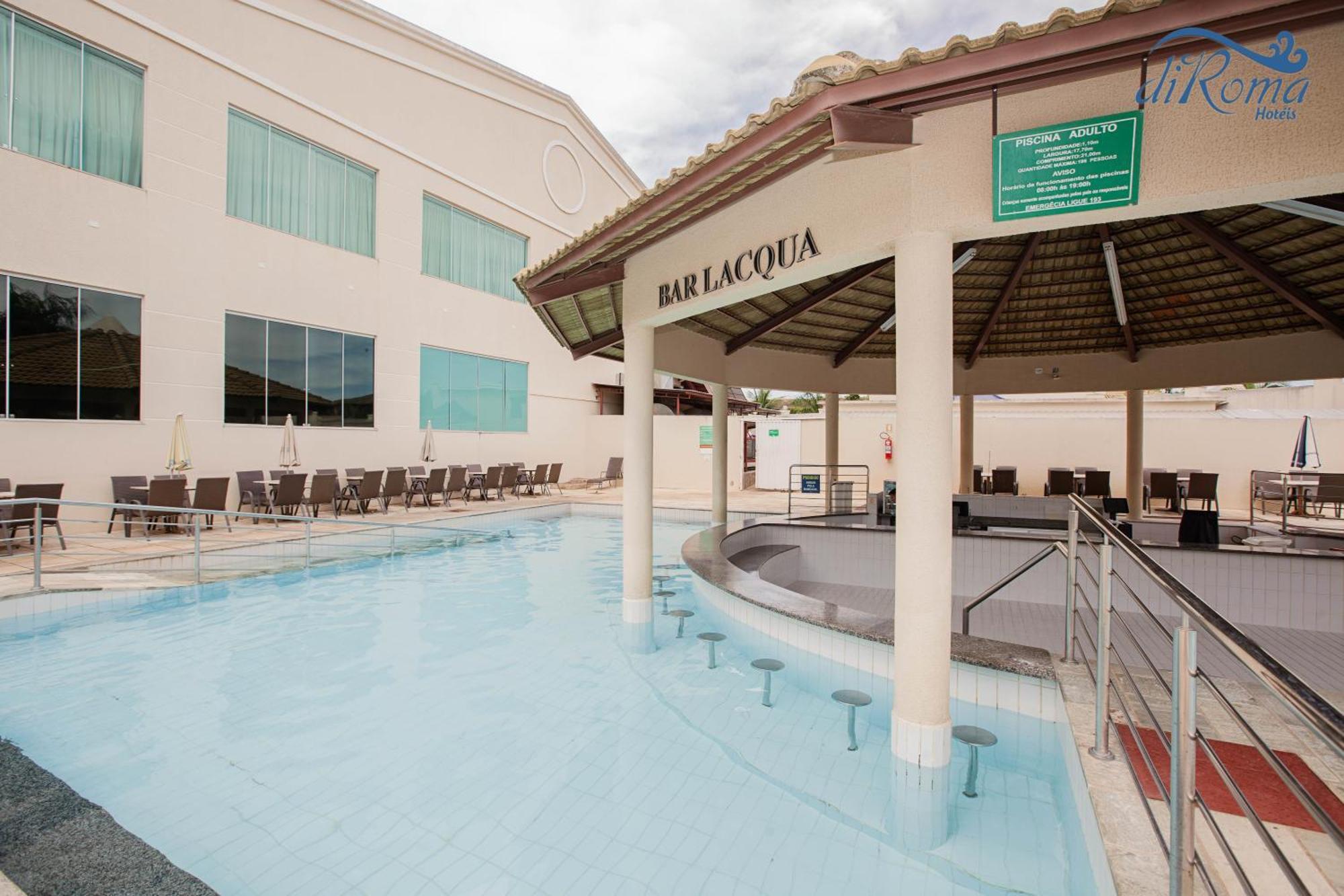 Di Roma Lacqua Caldas Novas Park 24H, Com Roupas De Cama E Banho מראה חיצוני תמונה
