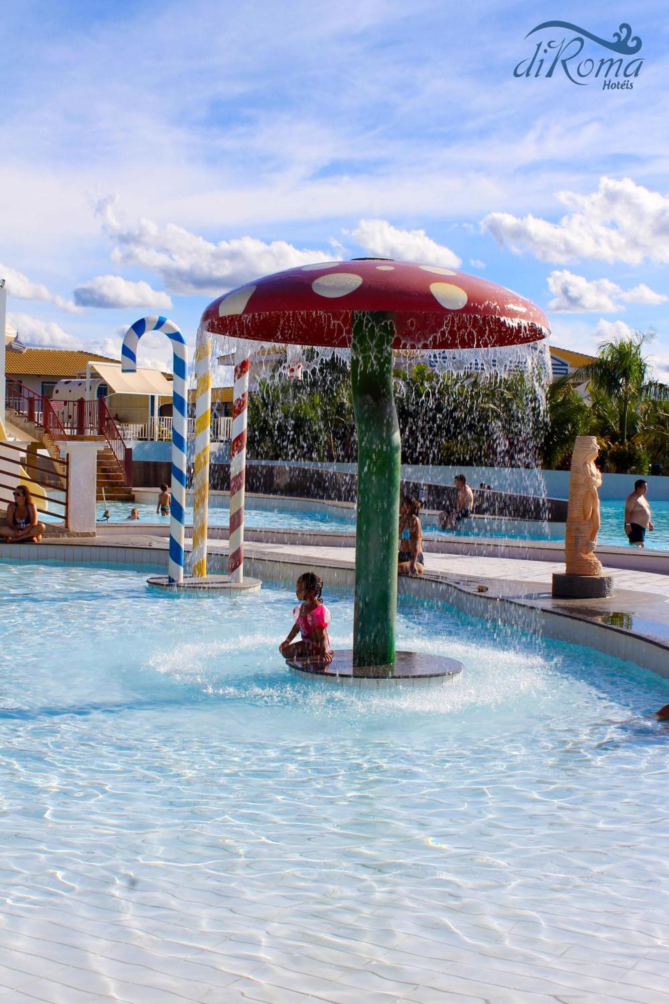 Di Roma Lacqua Caldas Novas Park 24H, Com Roupas De Cama E Banho מראה חיצוני תמונה