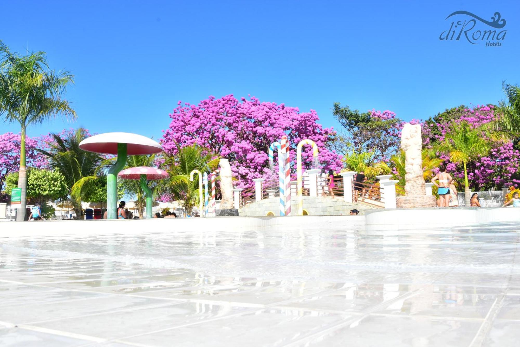 Di Roma Lacqua Caldas Novas Park 24H, Com Roupas De Cama E Banho מראה חיצוני תמונה