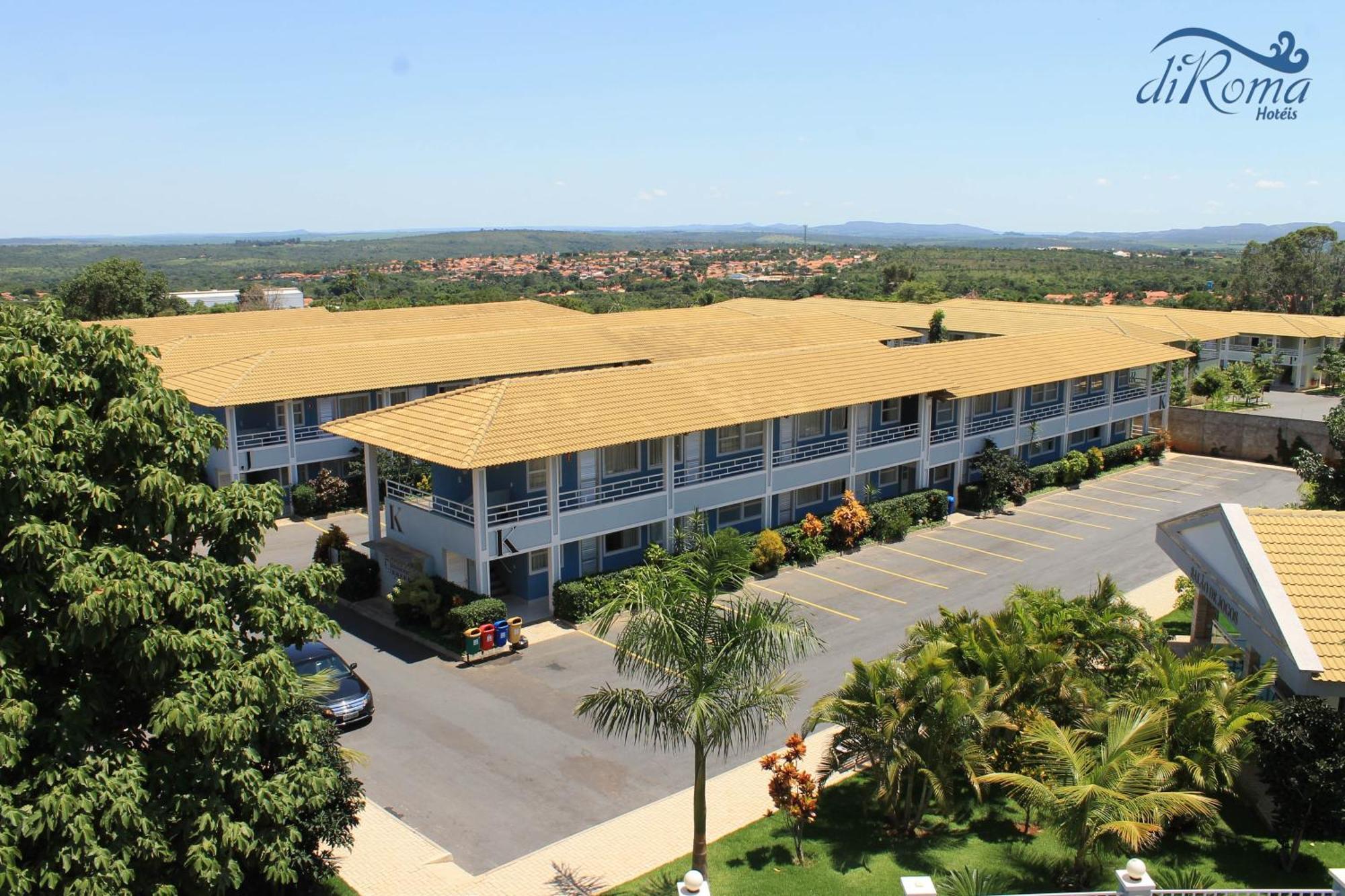 Di Roma Lacqua Caldas Novas Park 24H, Com Roupas De Cama E Banho מראה חיצוני תמונה